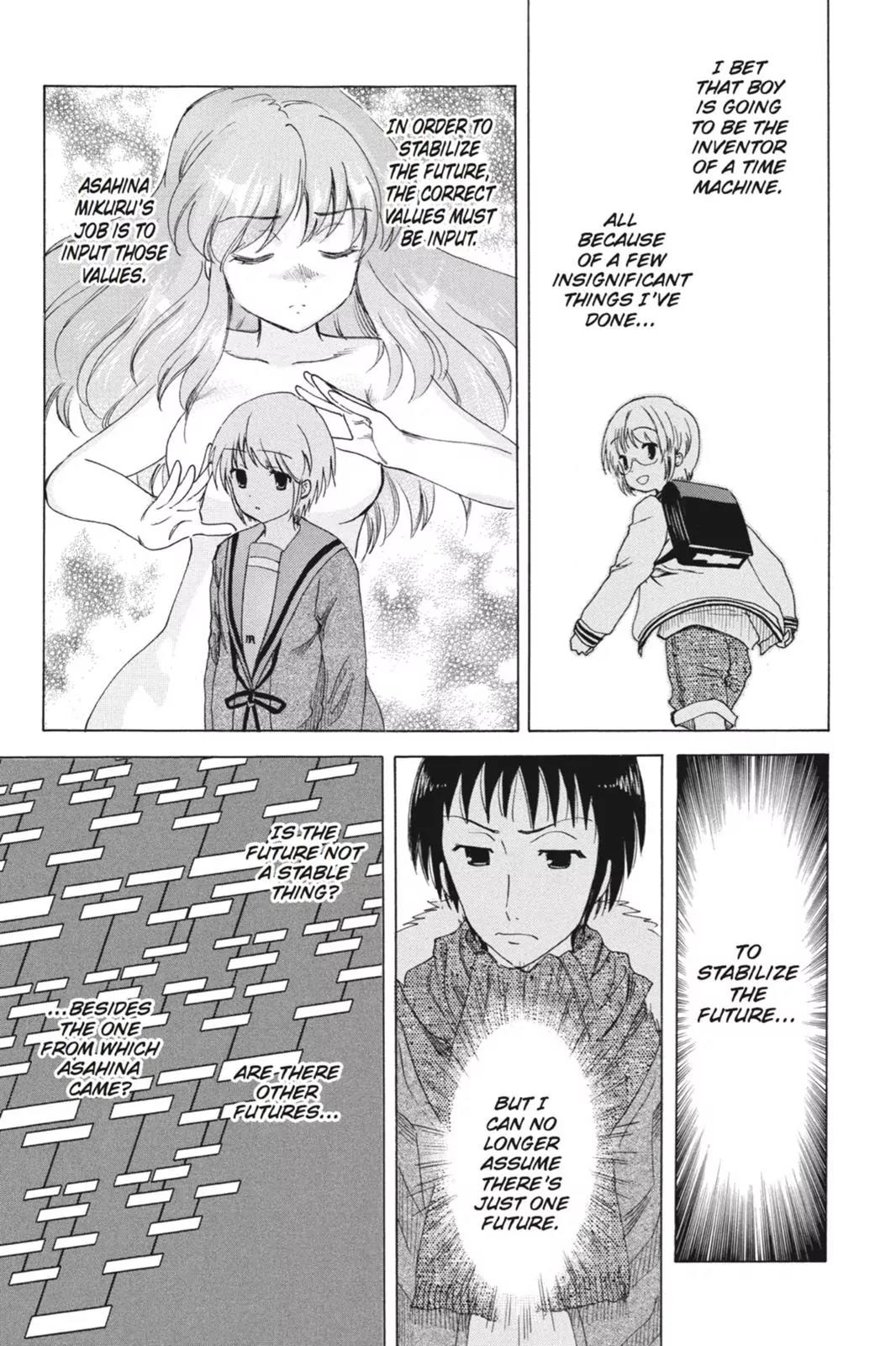 Suzumiya Haruhi no Yuuutsu Chapter 78 page 27 - Chapter 78: The Intrigues of Haruhi Suzumiya X