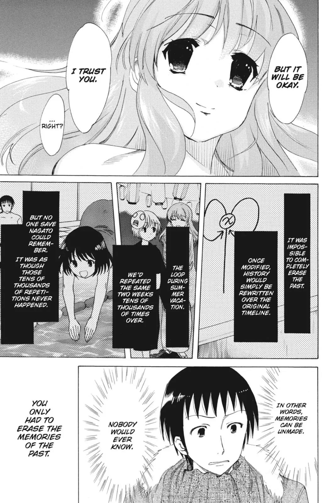 Suzumiya Haruhi no Yuuutsu Chapter 78 page 29 - Chapter 78: The Intrigues of Haruhi Suzumiya X