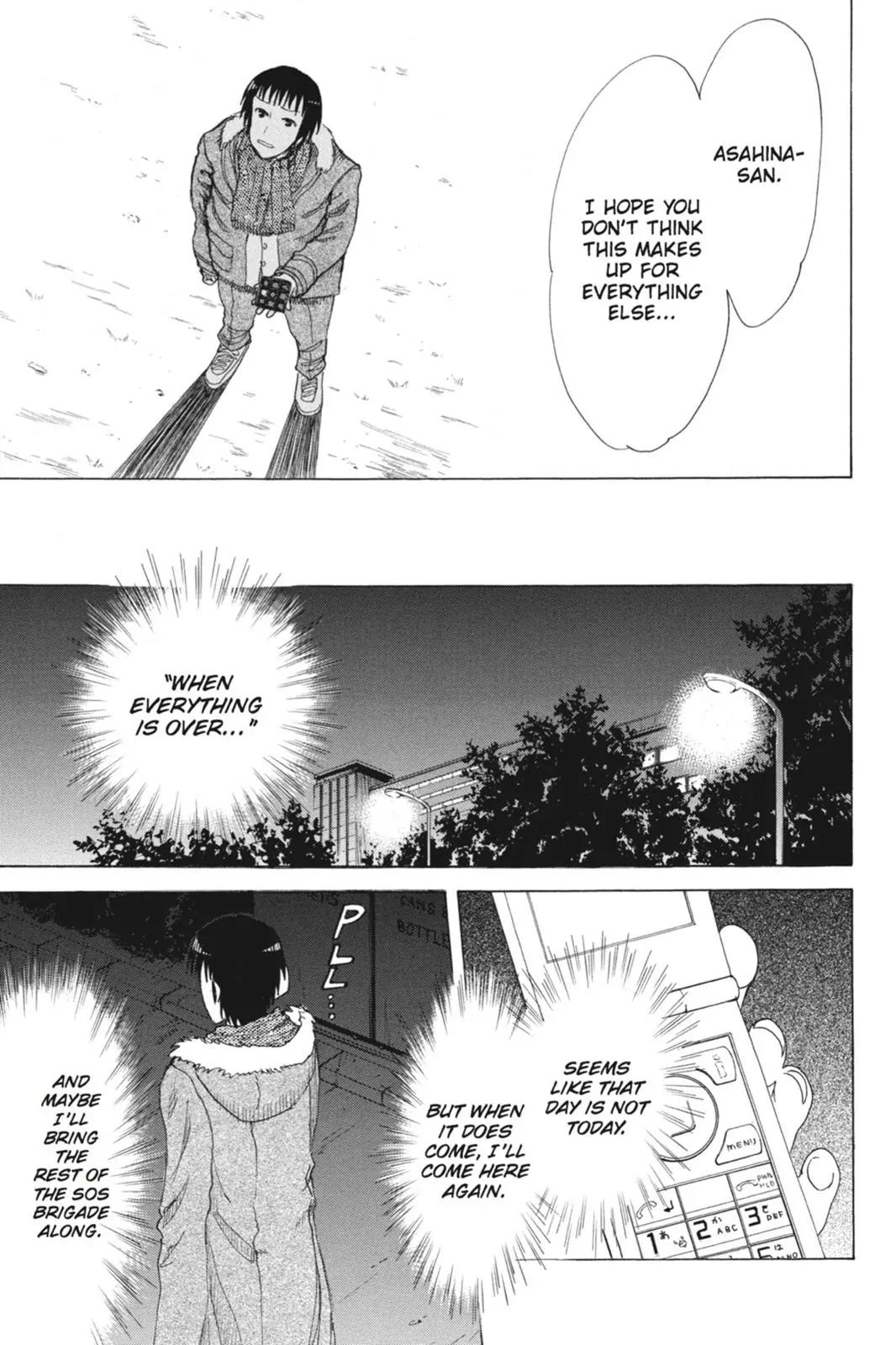 Suzumiya Haruhi no Yuuutsu Chapter 78 page 33 - Chapter 78: The Intrigues of Haruhi Suzumiya X
