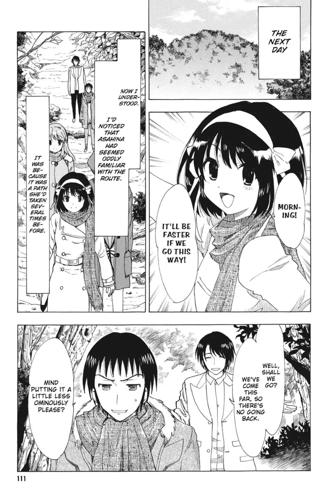 Suzumiya Haruhi no Yuuutsu Chapter 78 page 7 - Chapter 78: The Intrigues of Haruhi Suzumiya X