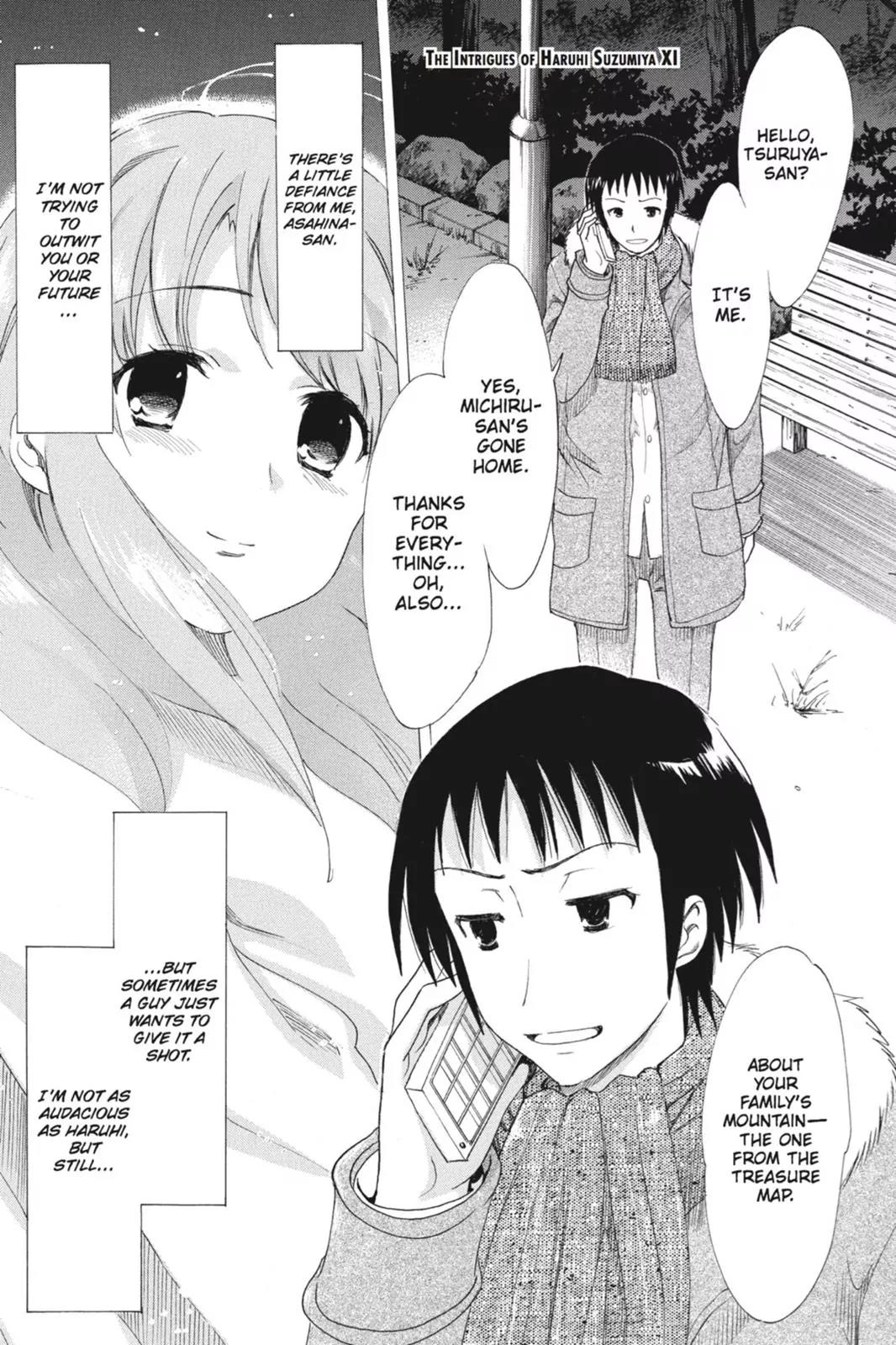 Suzumiya Haruhi no Yuuutsu Chapter 79 page 1 - Chapter 79: The Intrigues of Haruhi Suzumiya XI