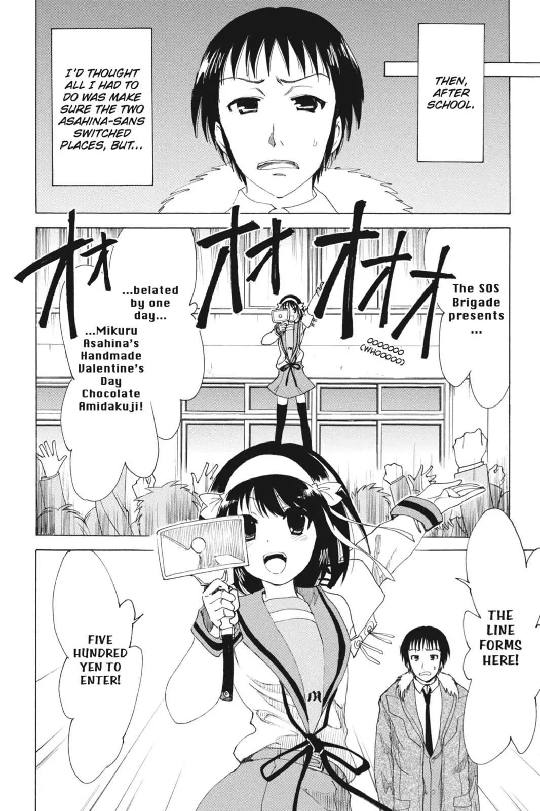 Suzumiya Haruhi no Yuuutsu Chapter 79 page 10 - Chapter 79: The Intrigues of Haruhi Suzumiya XI