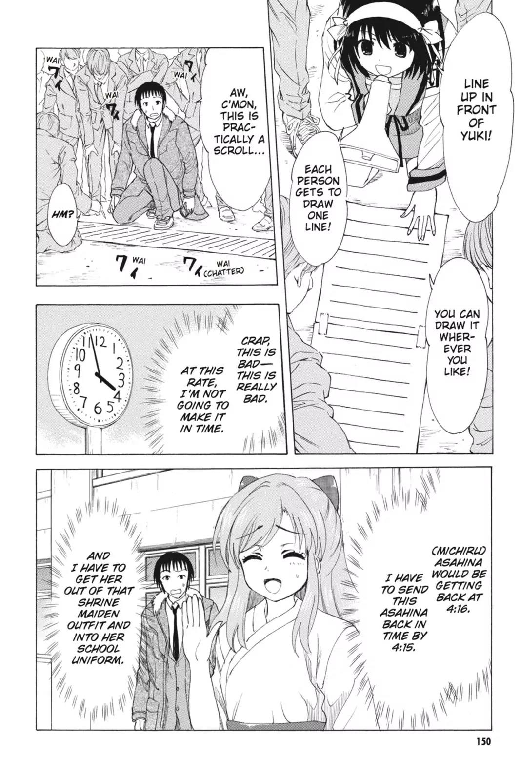 Suzumiya Haruhi no Yuuutsu Chapter 79 page 12 - Chapter 79: The Intrigues of Haruhi Suzumiya XI
