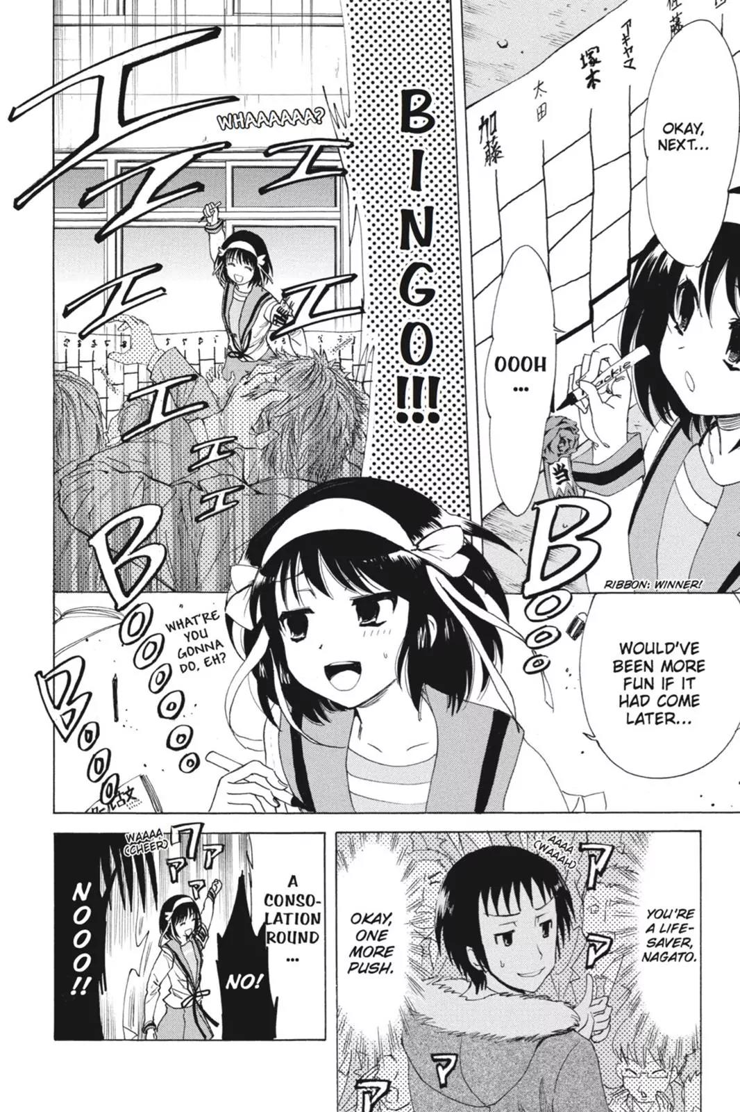 Suzumiya Haruhi no Yuuutsu Chapter 79 page 14 - Chapter 79: The Intrigues of Haruhi Suzumiya XI