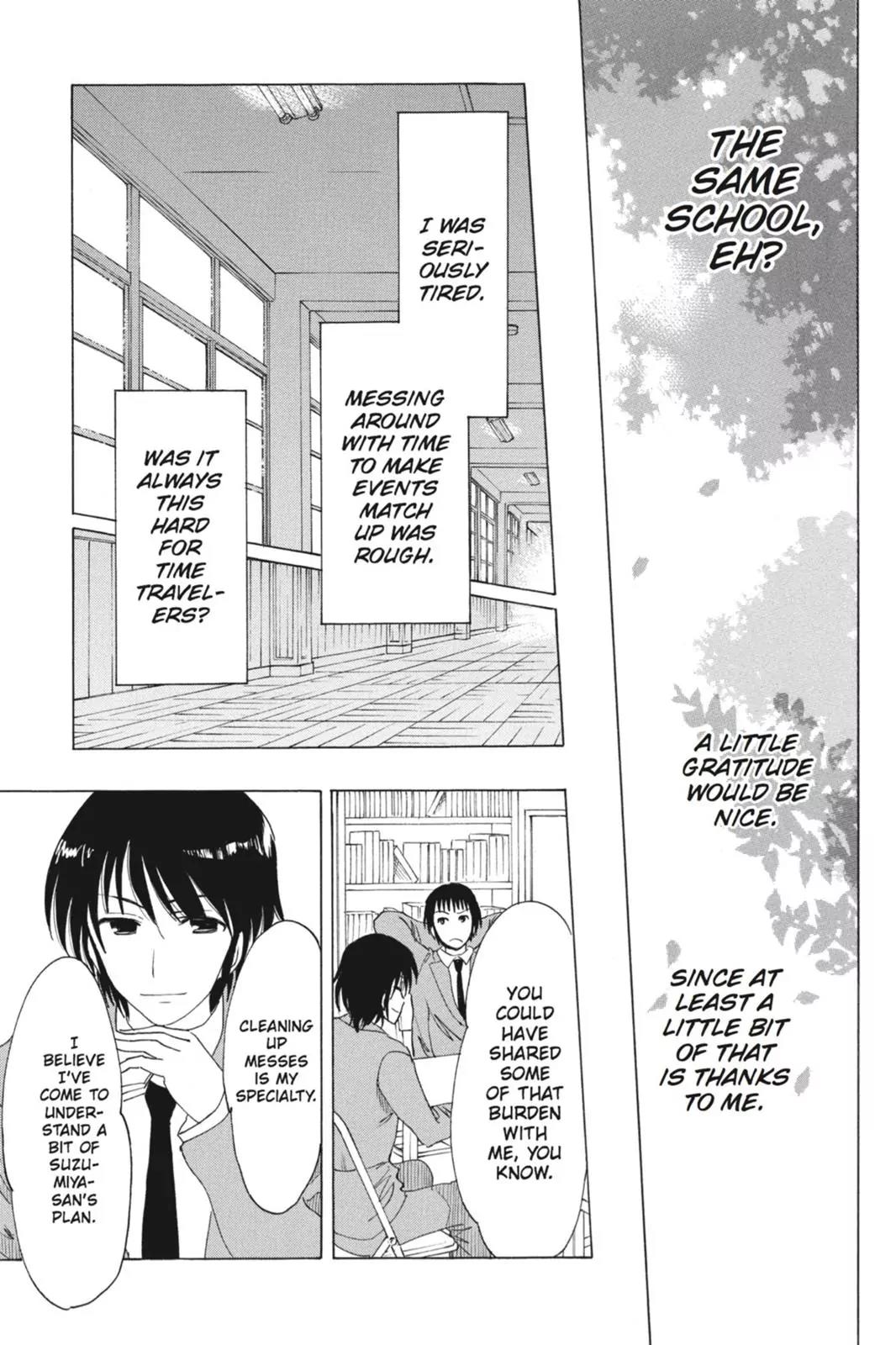 Suzumiya Haruhi no Yuuutsu Chapter 79 page 23 - Chapter 79: The Intrigues of Haruhi Suzumiya XI