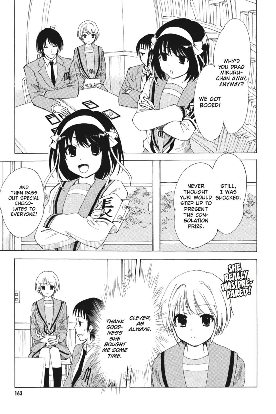 Suzumiya Haruhi no Yuuutsu Chapter 79 page 25 - Chapter 79: The Intrigues of Haruhi Suzumiya XI