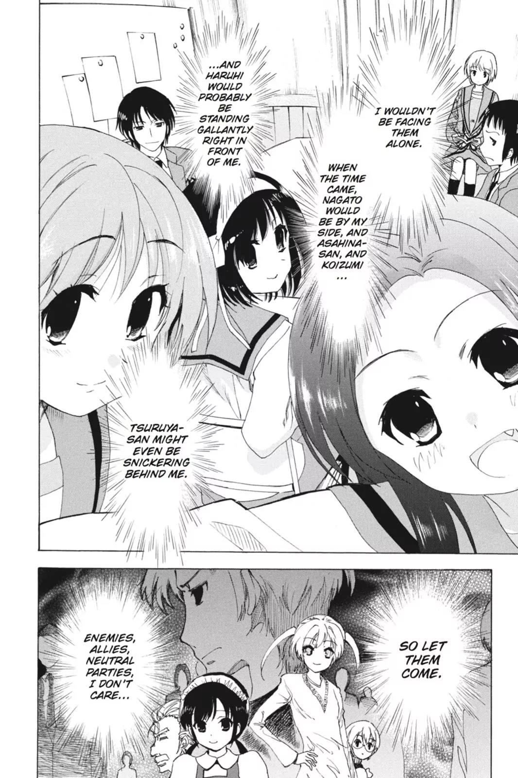 Suzumiya Haruhi no Yuuutsu Chapter 79 page 28 - Chapter 79: The Intrigues of Haruhi Suzumiya XI