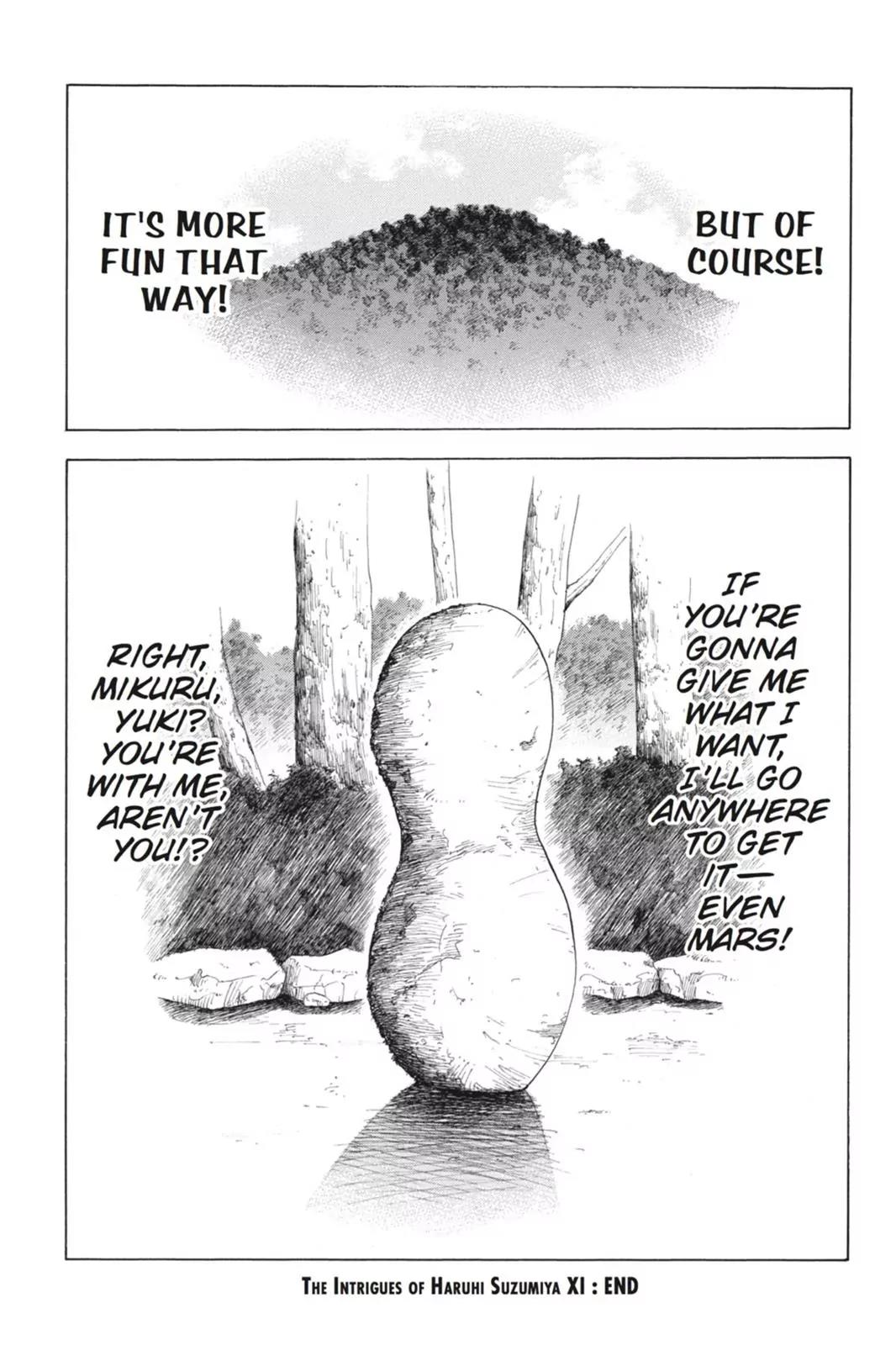 Suzumiya Haruhi no Yuuutsu Chapter 79 page 32 - Chapter 79: The Intrigues of Haruhi Suzumiya XI