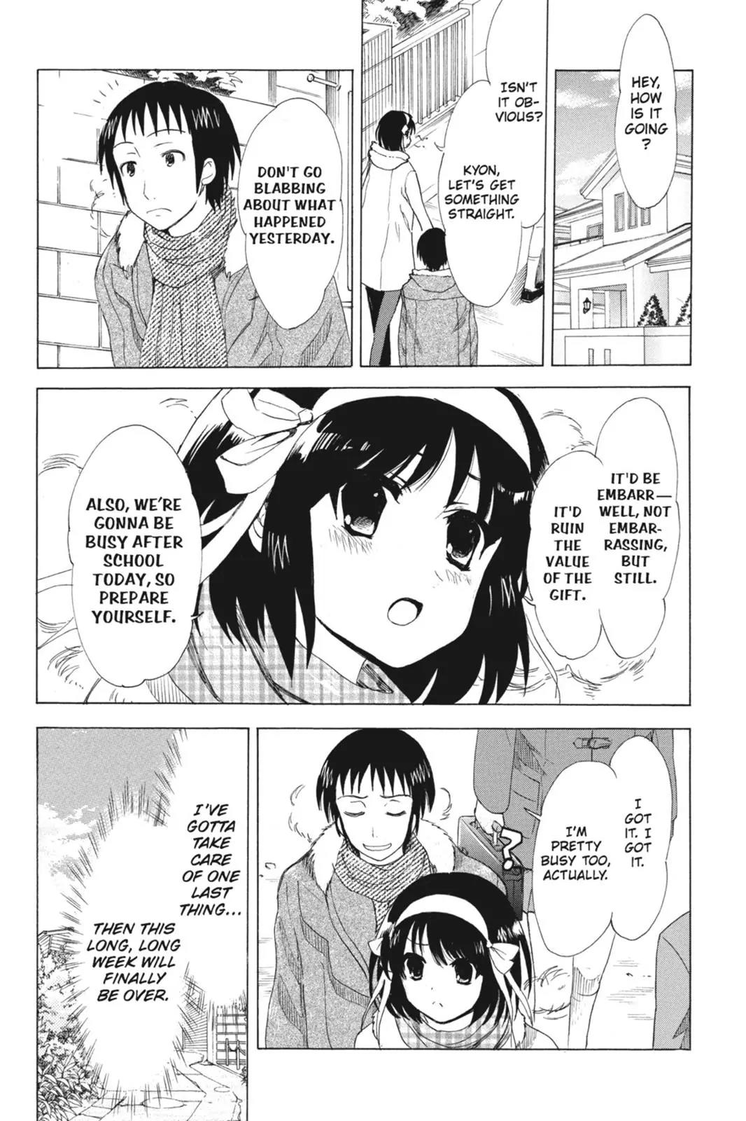 Suzumiya Haruhi no Yuuutsu Chapter 79 page 5 - Chapter 79: The Intrigues of Haruhi Suzumiya XI