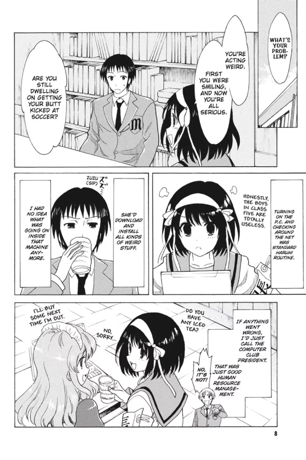 Suzumiya Haruhi no Yuuutsu Chapter 80 page 10 - Chapter 80: Wandering Shadow I