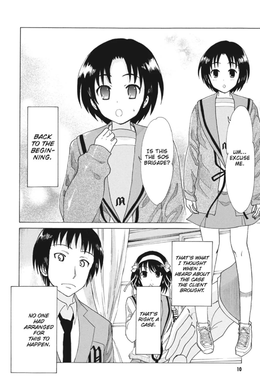 Suzumiya Haruhi no Yuuutsu Chapter 80 page 12 - Chapter 80: Wandering Shadow I