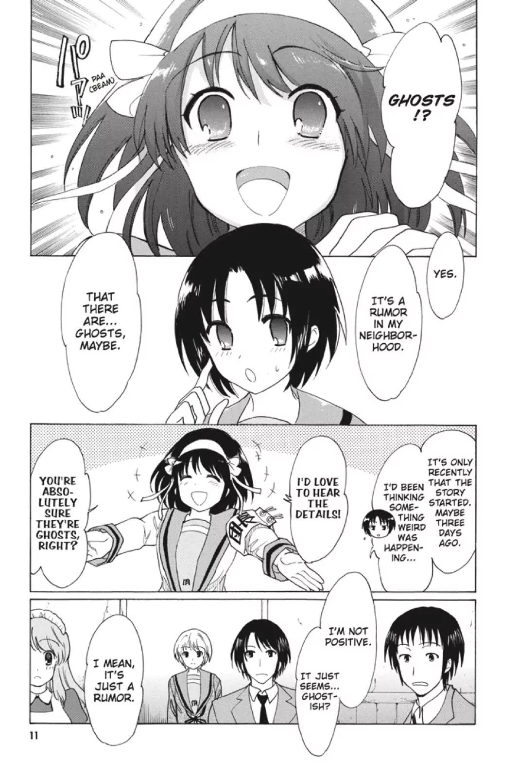 Suzumiya Haruhi no Yuuutsu Chapter 80 page 13 - Chapter 80: Wandering Shadow I
