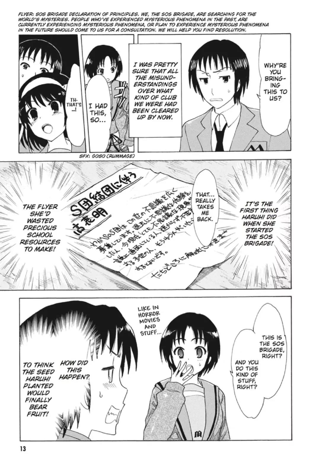 Suzumiya Haruhi no Yuuutsu Chapter 80 page 15 - Chapter 80: Wandering Shadow I