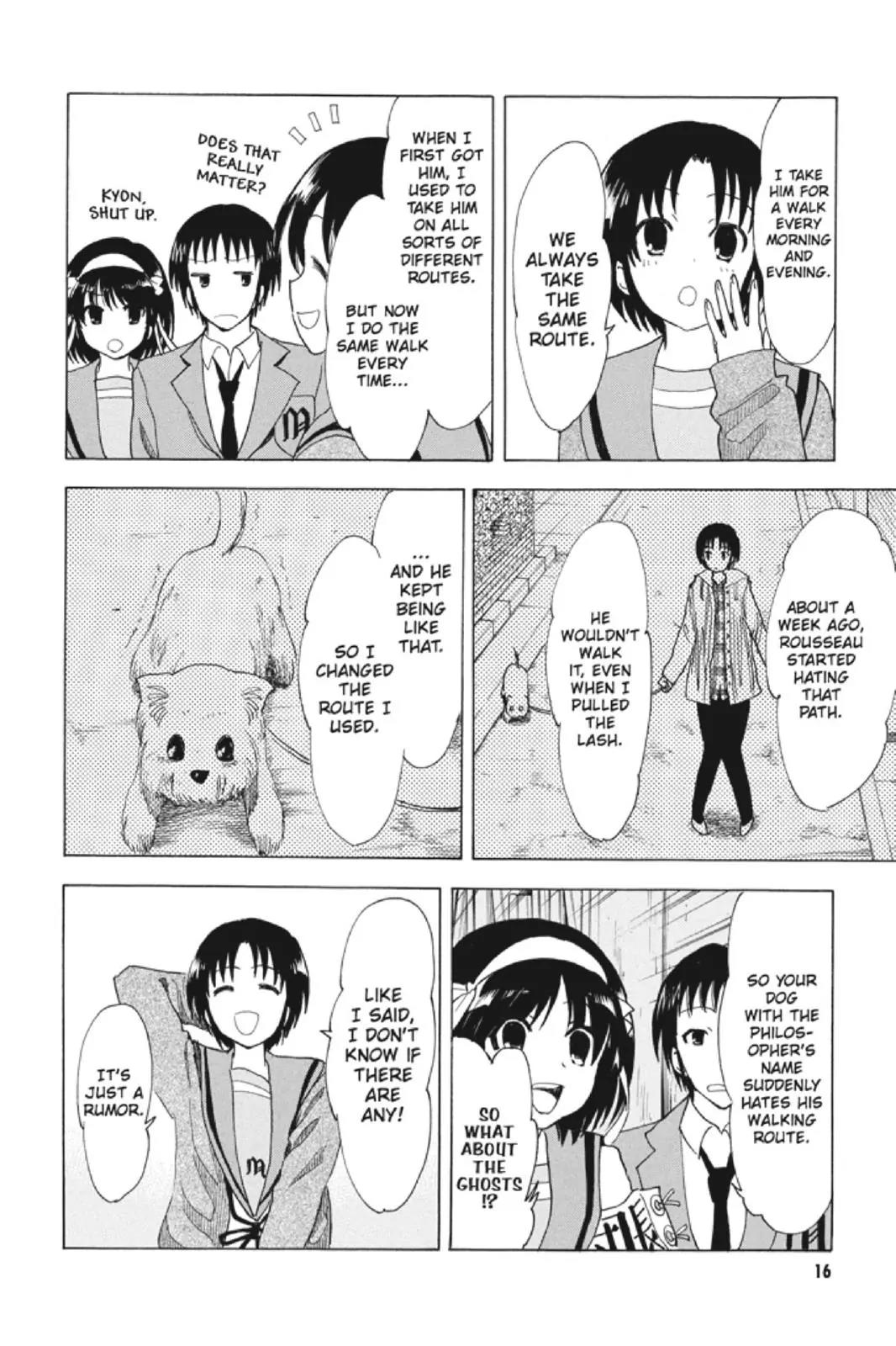 Suzumiya Haruhi no Yuuutsu Chapter 80 page 18 - Chapter 80: Wandering Shadow I