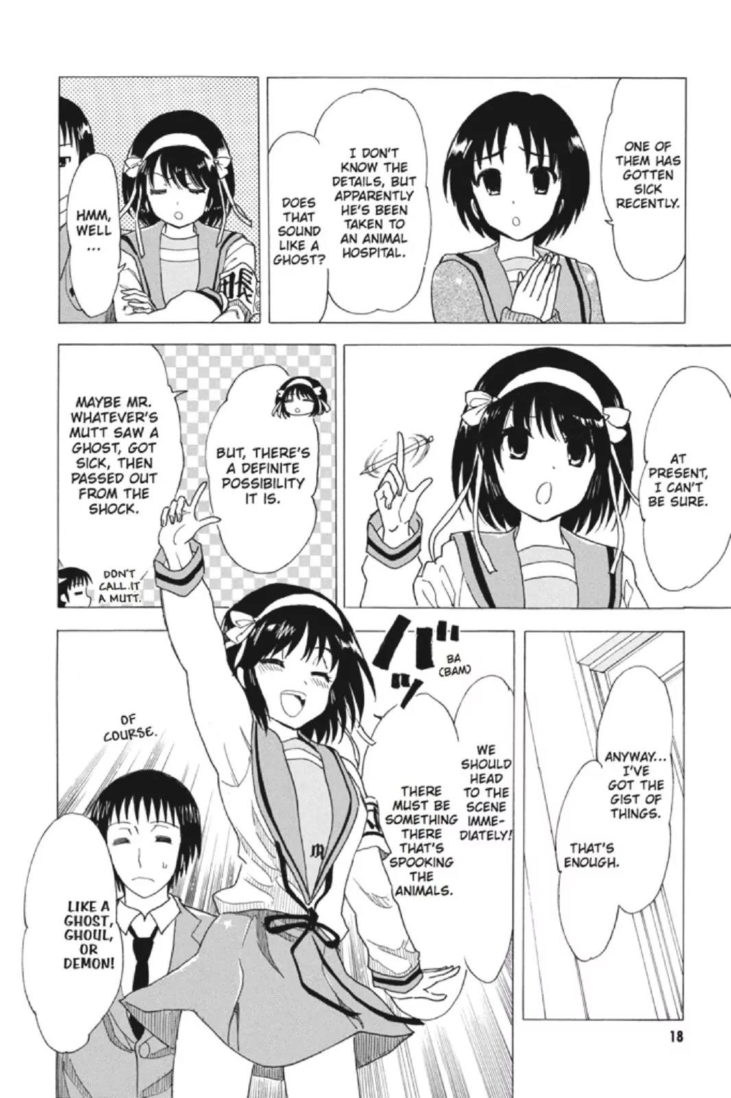 Suzumiya Haruhi no Yuuutsu Chapter 80 page 20 - Chapter 80: Wandering Shadow I