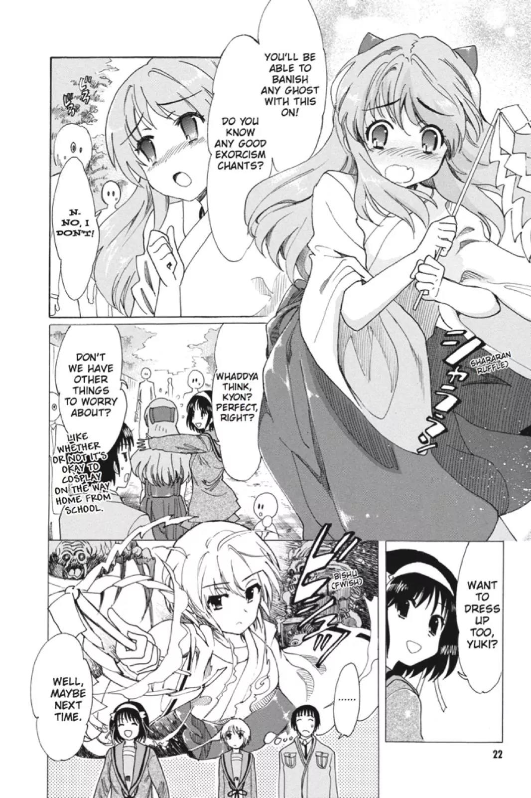 Suzumiya Haruhi no Yuuutsu Chapter 80 page 24 - Chapter 80: Wandering Shadow I