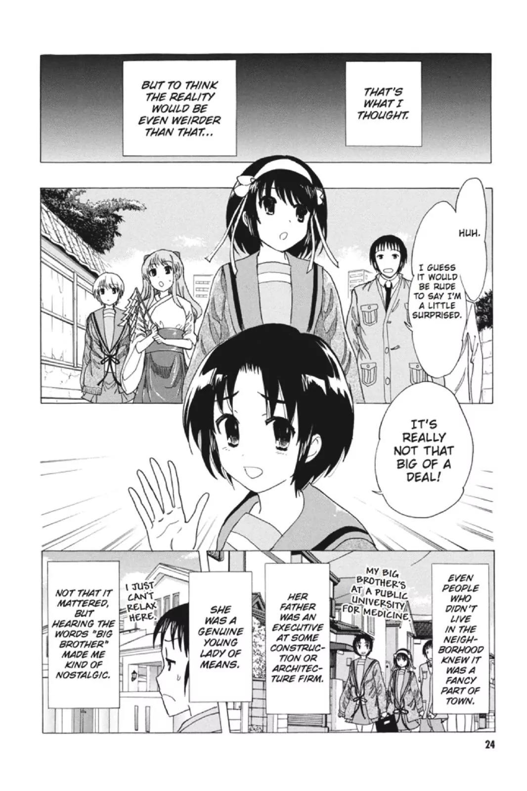 Suzumiya Haruhi no Yuuutsu Chapter 80 page 26 - Chapter 80: Wandering Shadow I