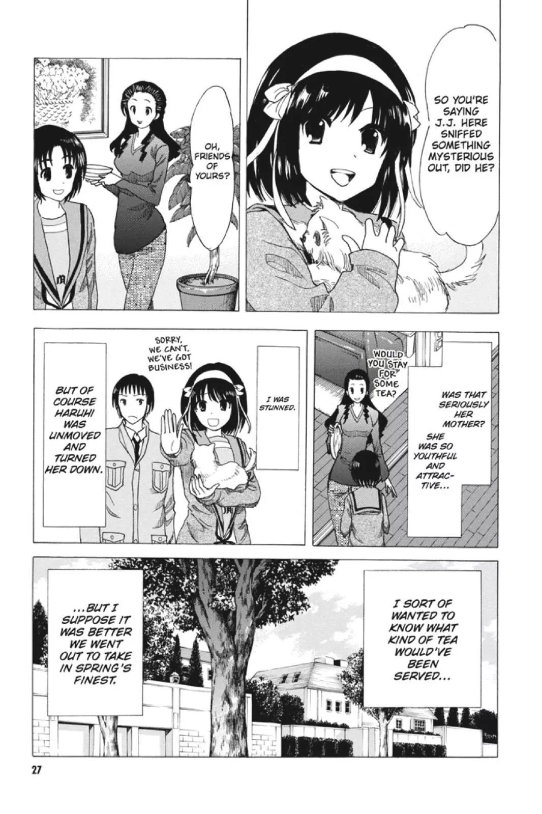 Suzumiya Haruhi no Yuuutsu Chapter 80 page 29 - Chapter 80: Wandering Shadow I