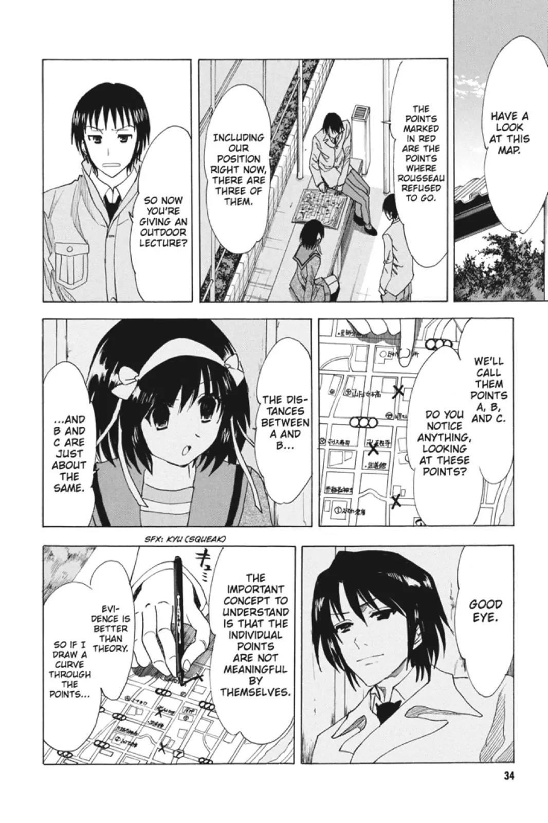 Suzumiya Haruhi no Yuuutsu Chapter 80 page 36 - Chapter 80: Wandering Shadow I