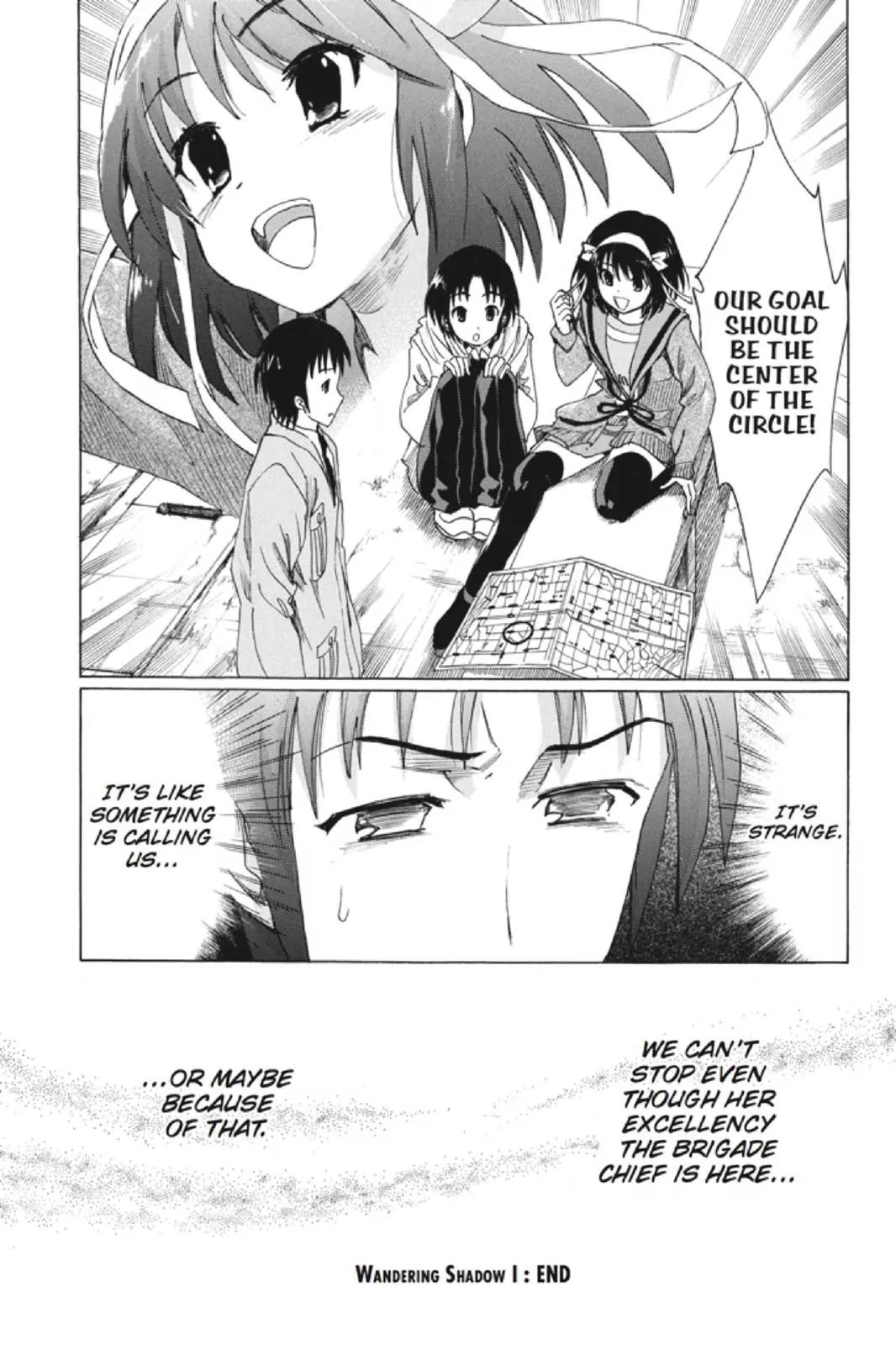 Suzumiya Haruhi no Yuuutsu Chapter 80 page 38 - Chapter 80: Wandering Shadow I