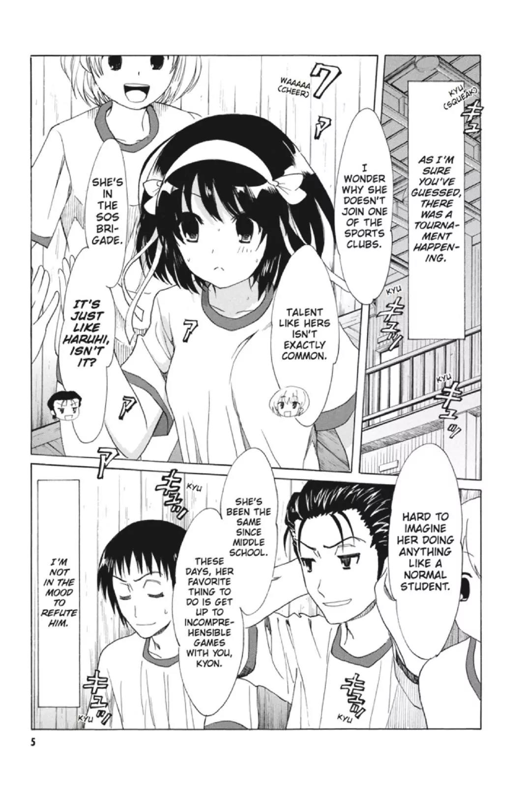Suzumiya Haruhi no Yuuutsu Chapter 80 page 7 - Chapter 80: Wandering Shadow I