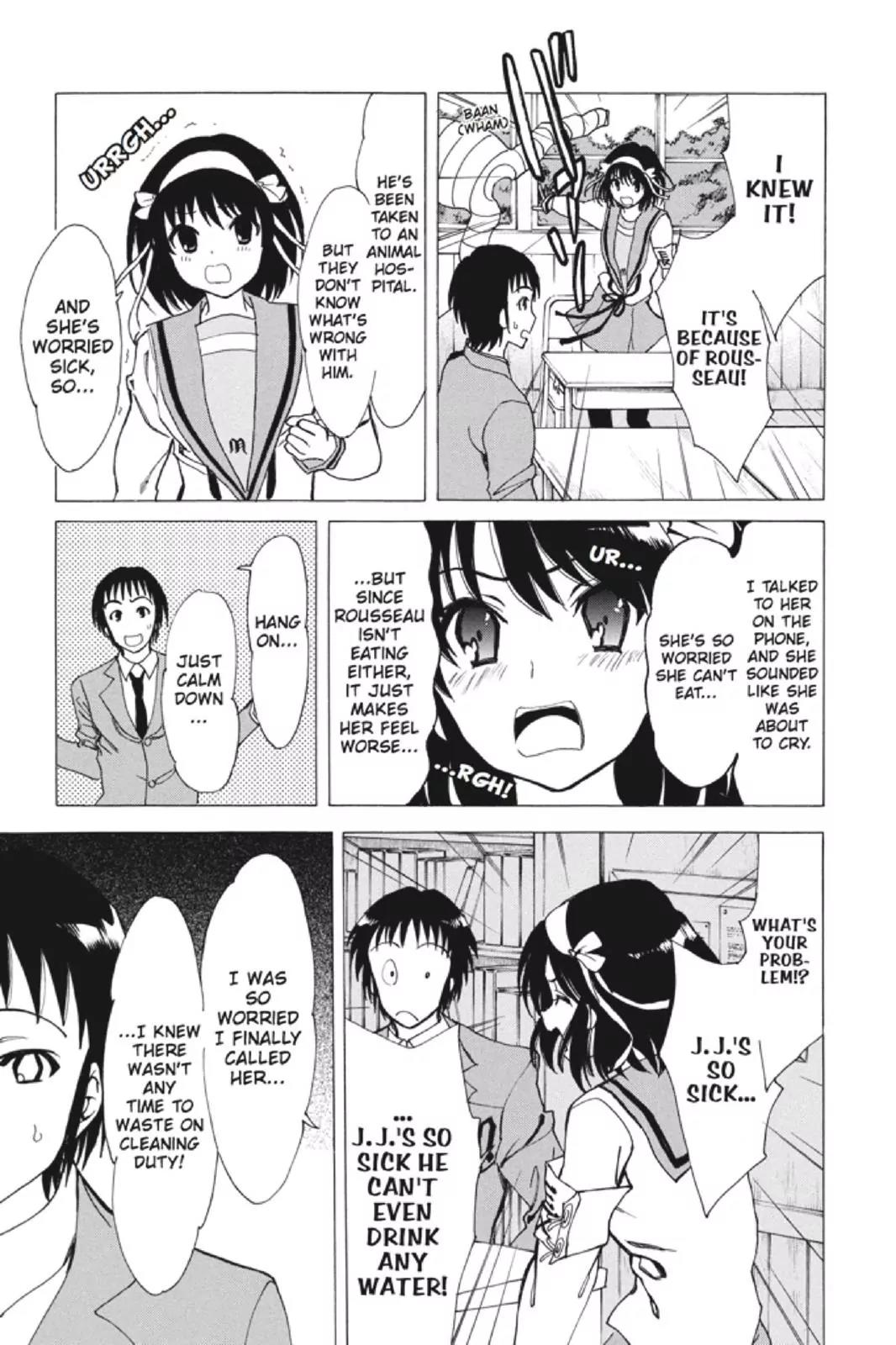 Suzumiya Haruhi no Yuuutsu Chapter 81 page 13 - Chapter 81: Wandering Shadow II