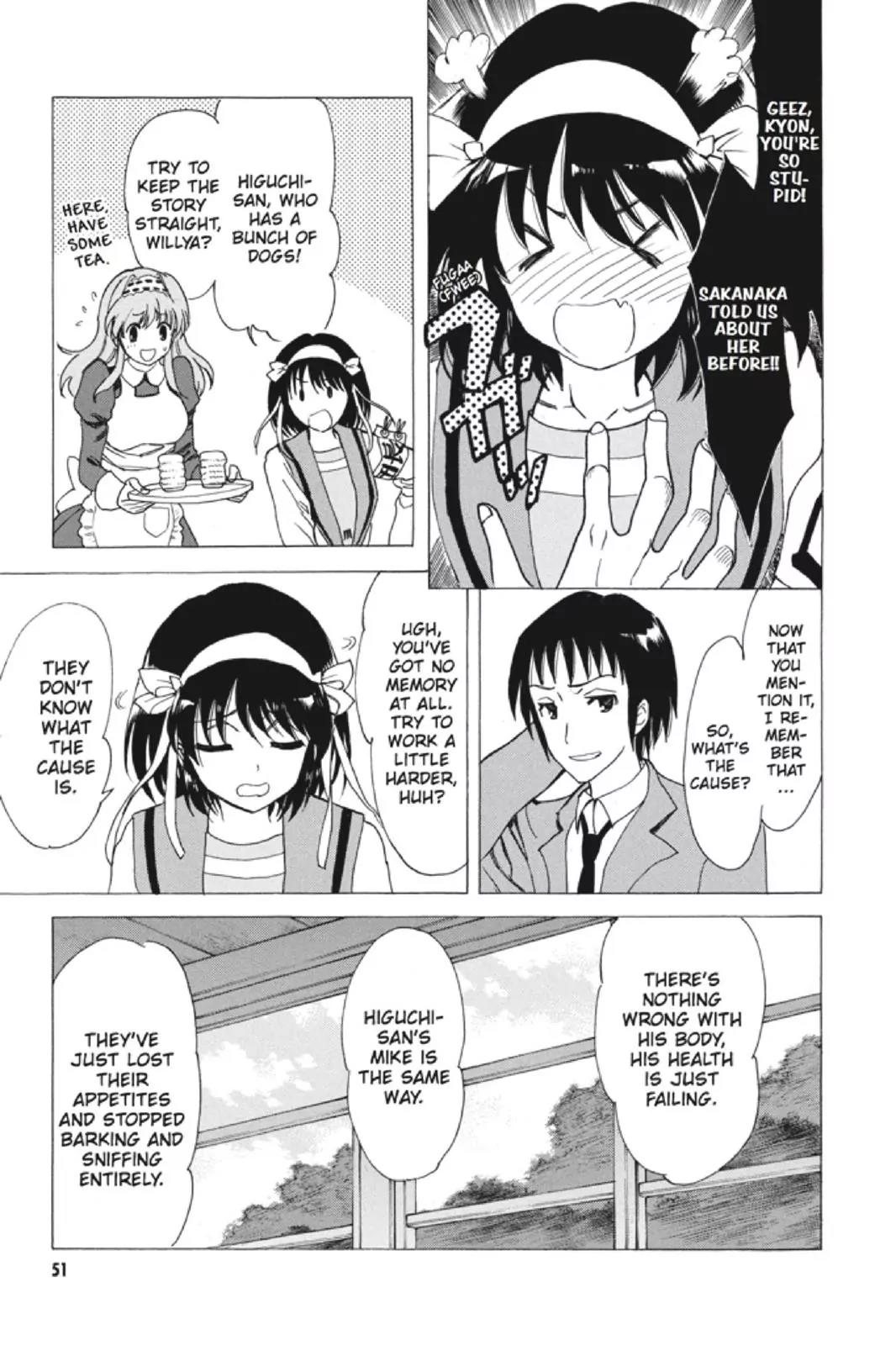 Suzumiya Haruhi no Yuuutsu Chapter 81 page 15 - Chapter 81: Wandering Shadow II