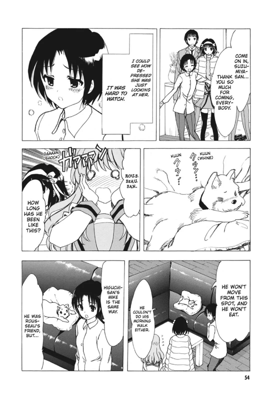 Suzumiya Haruhi no Yuuutsu Chapter 81 page 18 - Chapter 81: Wandering Shadow II