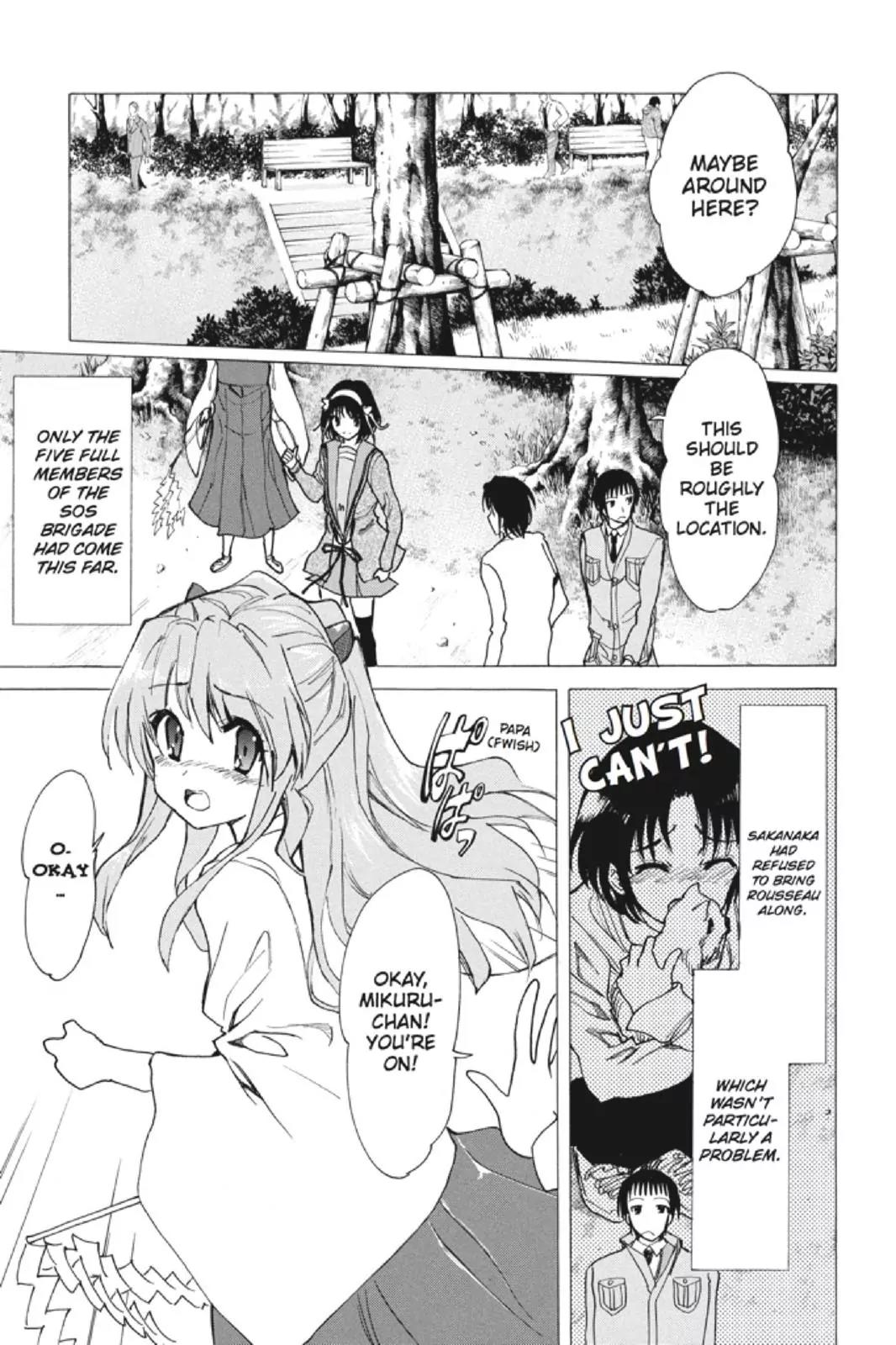 Suzumiya Haruhi no Yuuutsu Chapter 81 page 3 - Chapter 81: Wandering Shadow II