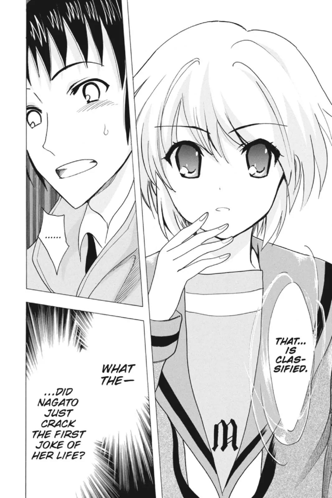 Suzumiya Haruhi no Yuuutsu Chapter 81 page 32 - Chapter 81: Wandering Shadow II