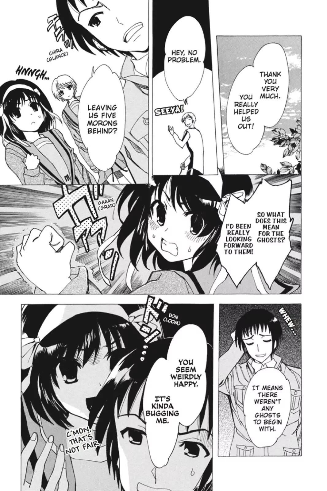 Suzumiya Haruhi no Yuuutsu Chapter 81 page 7 - Chapter 81: Wandering Shadow II