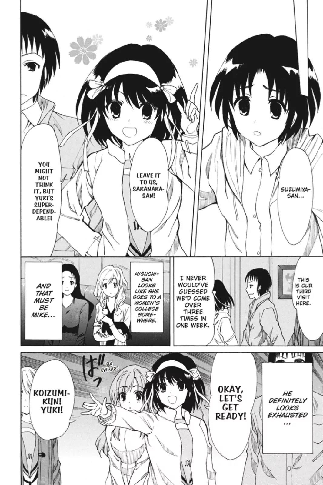 Suzumiya Haruhi no Yuuutsu Chapter 82 page 10 - Chapter 82: Wandering Shadow III