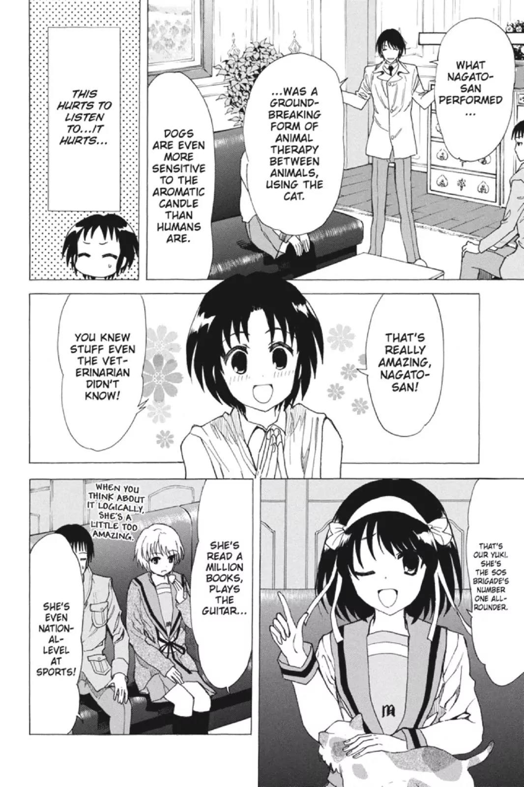 Suzumiya Haruhi no Yuuutsu Chapter 82 page 16 - Chapter 82: Wandering Shadow III