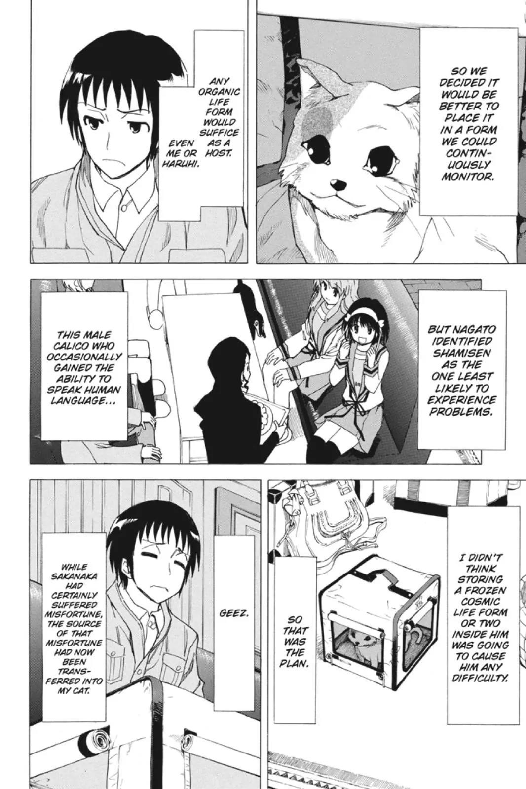 Suzumiya Haruhi no Yuuutsu Chapter 82 page 18 - Chapter 82: Wandering Shadow III