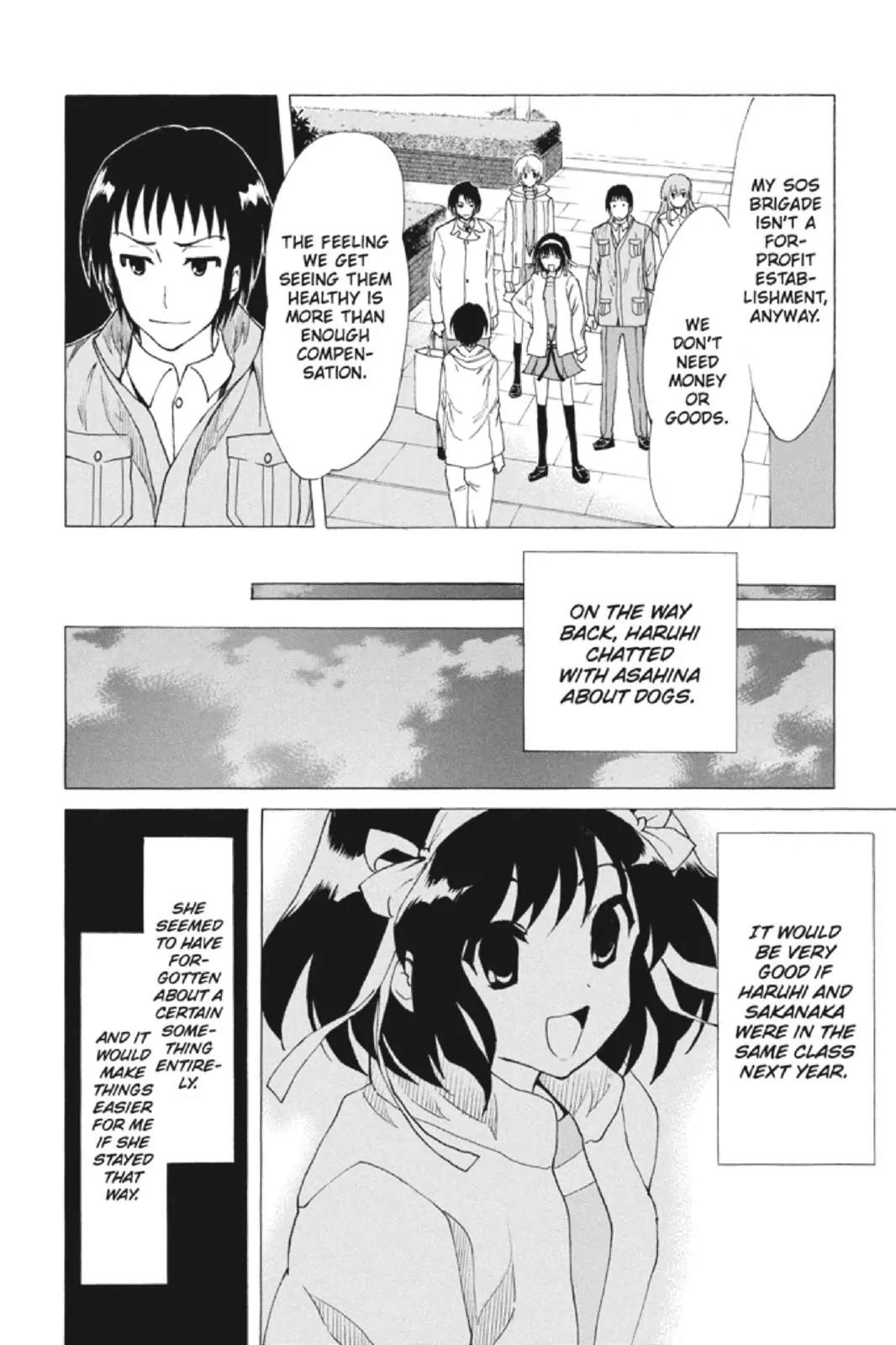 Suzumiya Haruhi no Yuuutsu Chapter 82 page 20 - Chapter 82: Wandering Shadow III