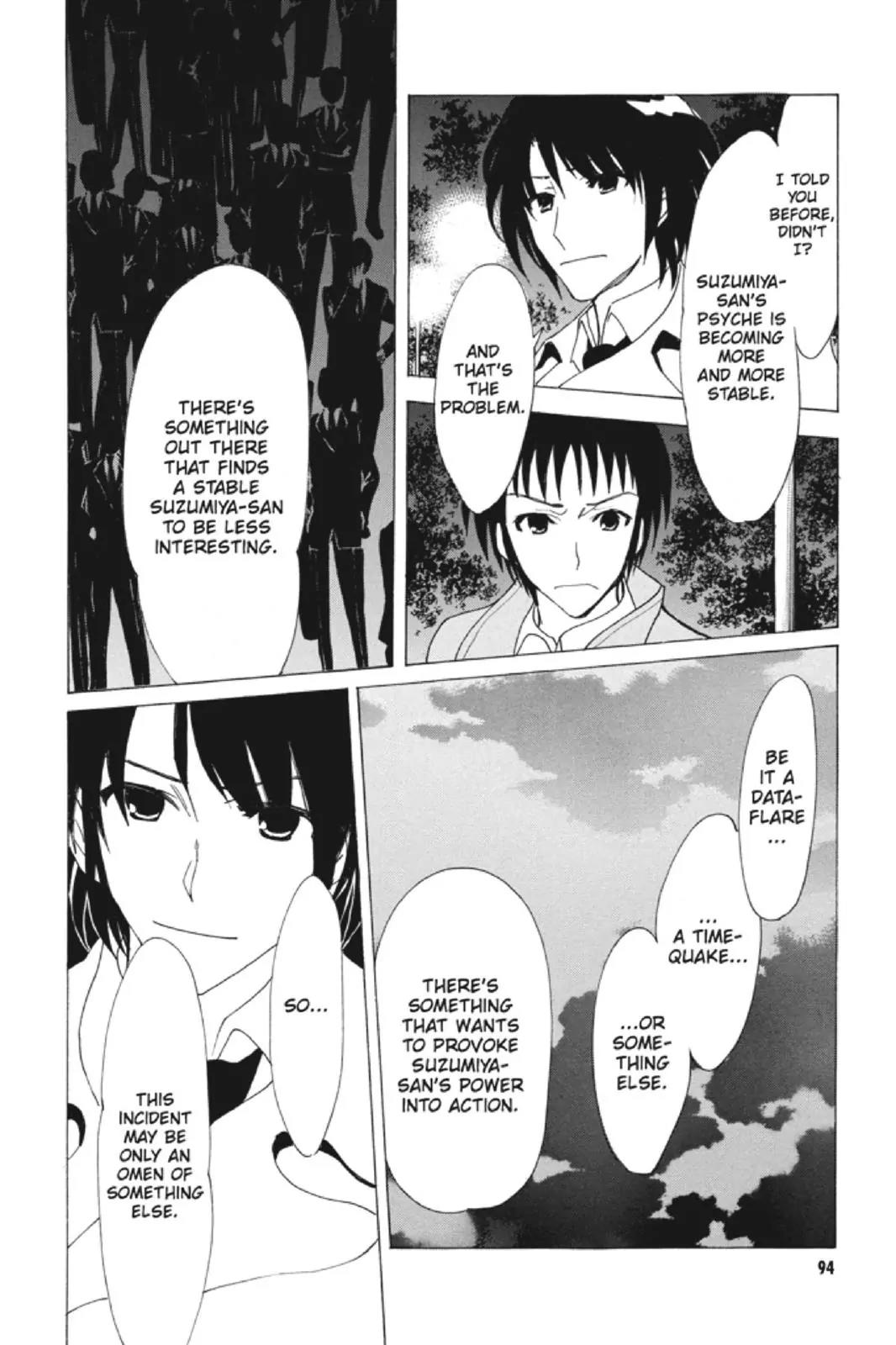 Suzumiya Haruhi no Yuuutsu Chapter 82 page 24 - Chapter 82: Wandering Shadow III