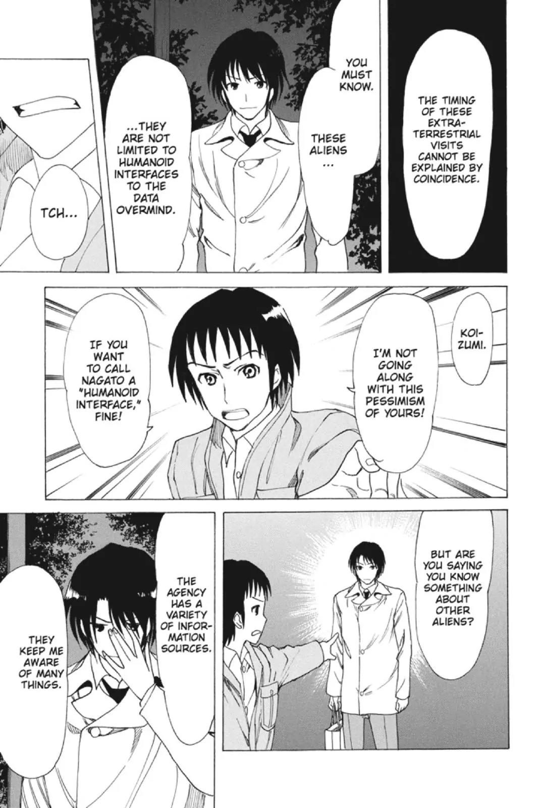 Suzumiya Haruhi no Yuuutsu Chapter 82 page 25 - Chapter 82: Wandering Shadow III