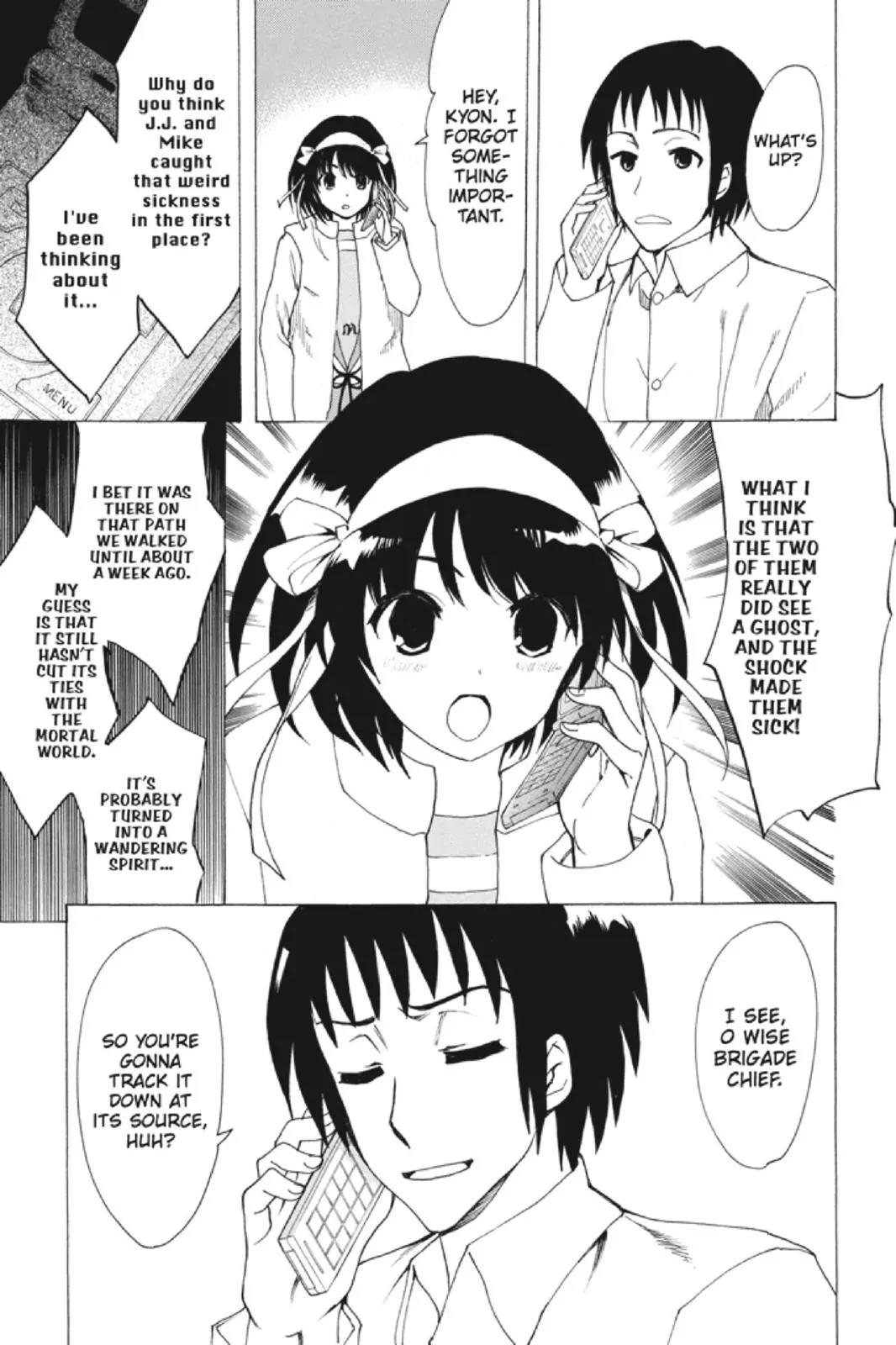 Suzumiya Haruhi no Yuuutsu Chapter 82 page 31 - Chapter 82: Wandering Shadow III