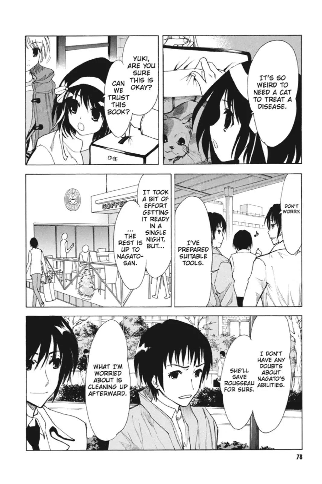Suzumiya Haruhi no Yuuutsu Chapter 82 page 8 - Chapter 82: Wandering Shadow III