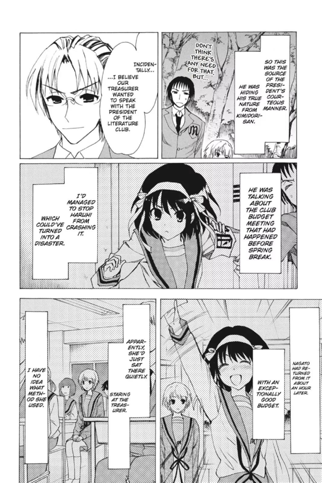 Suzumiya Haruhi no Yuuutsu Chapter 83 page 10 - Chapter 83: The Dissociation of Haruhi Suzumiya I