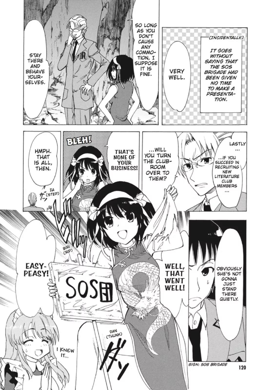 Suzumiya Haruhi no Yuuutsu Chapter 83 page 16 - Chapter 83: The Dissociation of Haruhi Suzumiya I