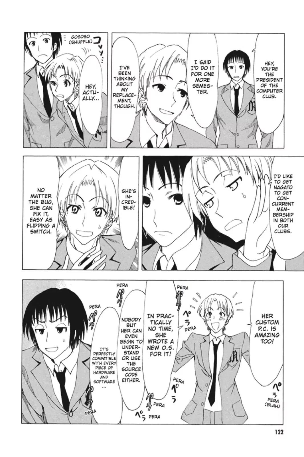 Suzumiya Haruhi no Yuuutsu Chapter 83 page 18 - Chapter 83: The Dissociation of Haruhi Suzumiya I