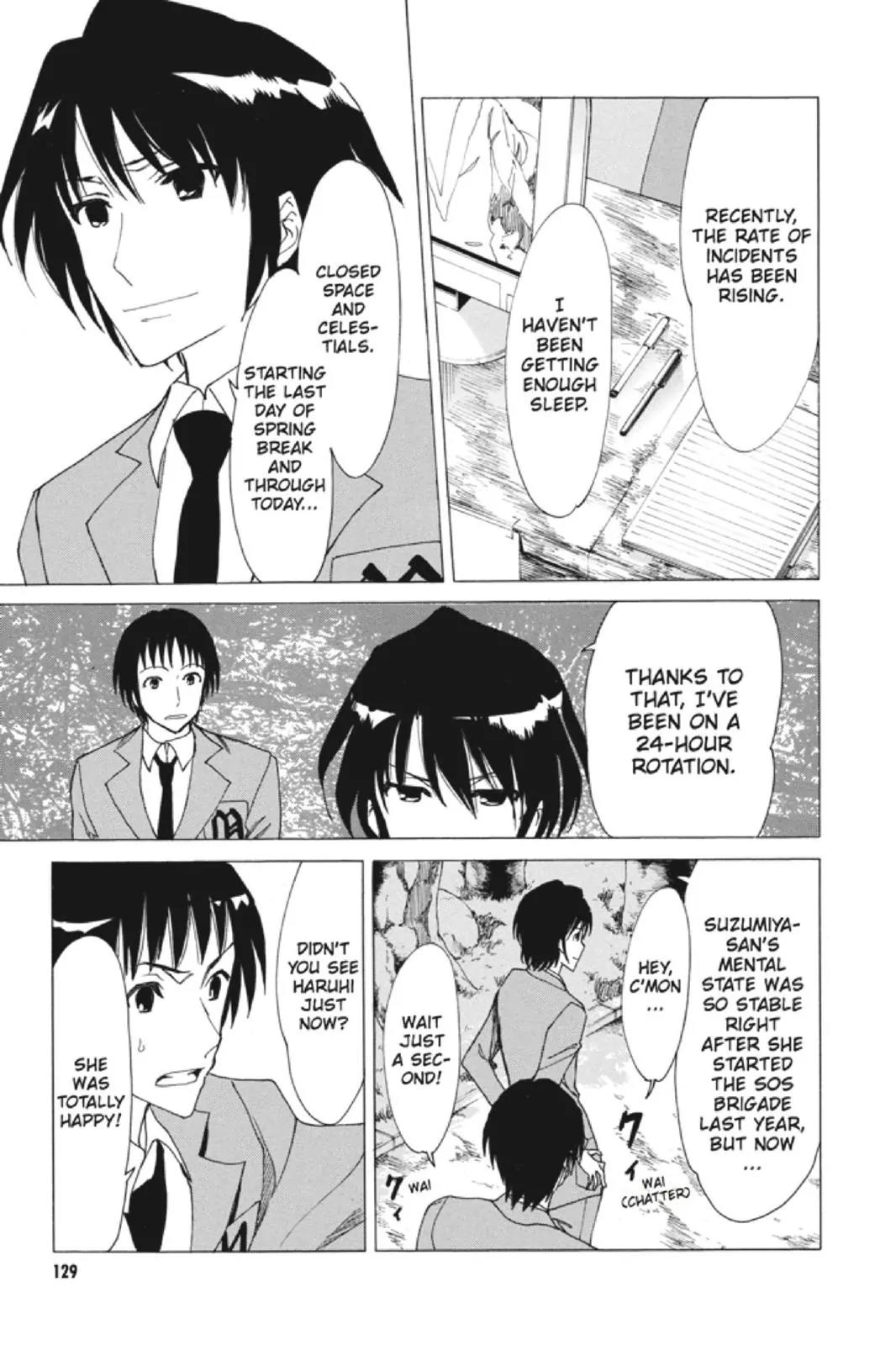 Suzumiya Haruhi no Yuuutsu Chapter 83 page 25 - Chapter 83: The Dissociation of Haruhi Suzumiya I