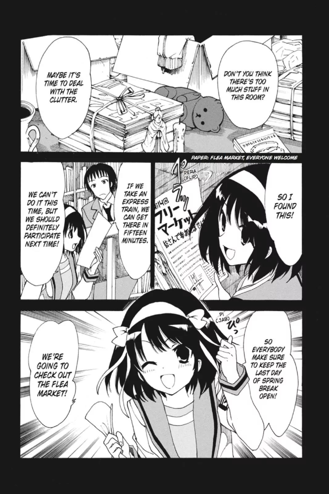 Suzumiya Haruhi no Yuuutsu Chapter 83 page 27 - Chapter 83: The Dissociation of Haruhi Suzumiya I