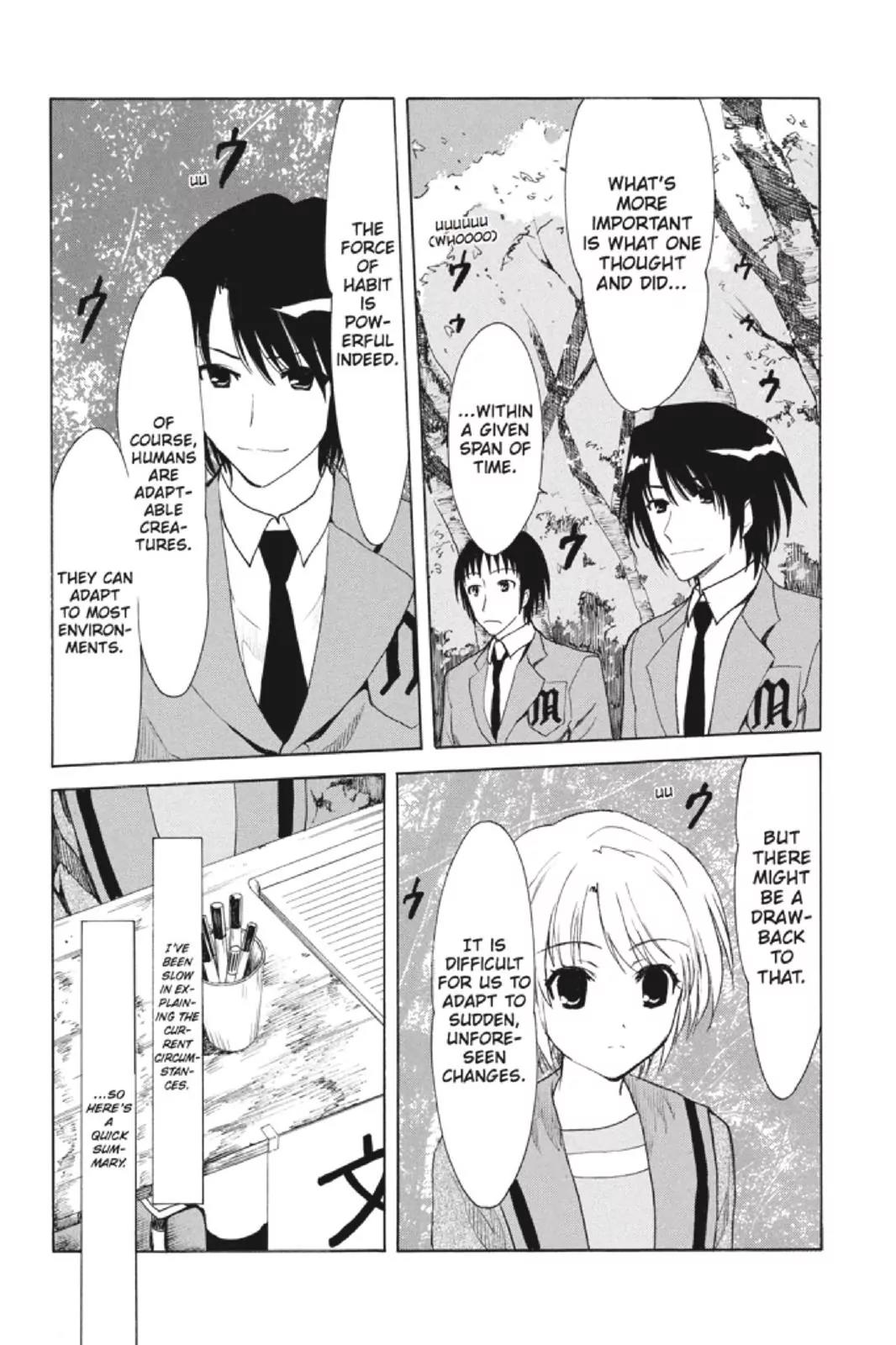 Suzumiya Haruhi no Yuuutsu Chapter 83 page 5 - Chapter 83: The Dissociation of Haruhi Suzumiya I
