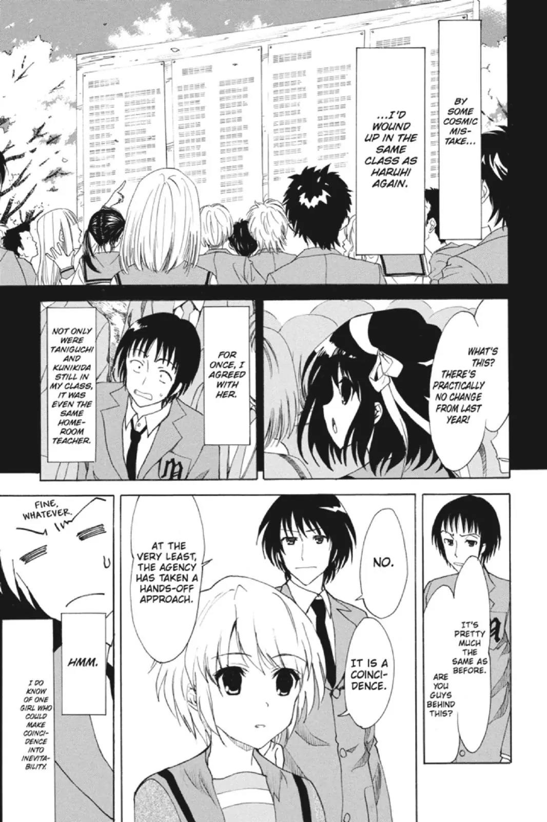 Suzumiya Haruhi no Yuuutsu Chapter 83 page 7 - Chapter 83: The Dissociation of Haruhi Suzumiya I