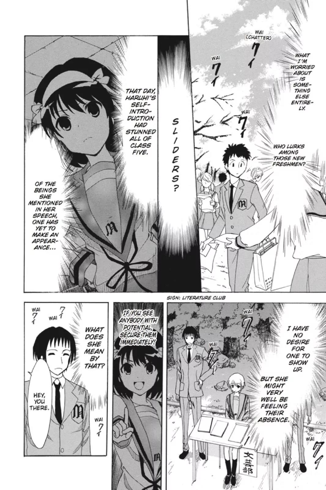 Suzumiya Haruhi no Yuuutsu Chapter 83 page 8 - Chapter 83: The Dissociation of Haruhi Suzumiya I