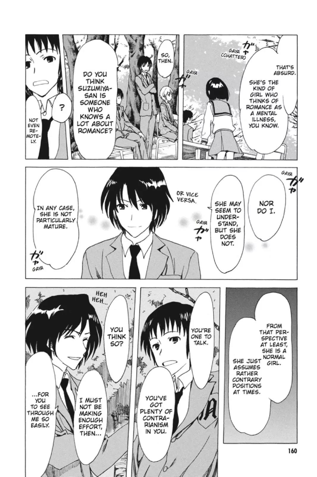 Suzumiya Haruhi no Yuuutsu Chapter 84 page 22 - Chapter 84: The Dissociation of Haruhi Suzumiya II
