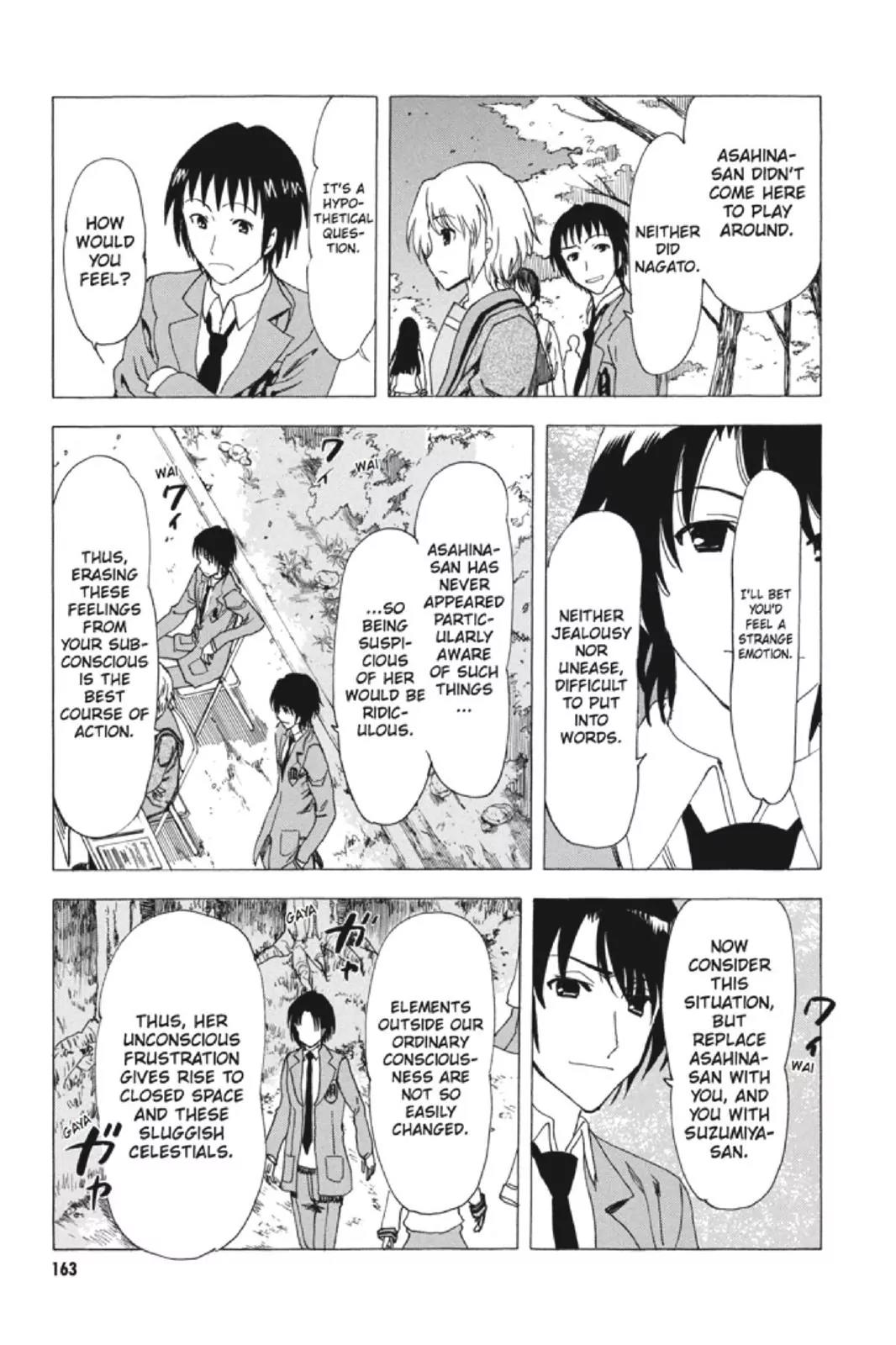 Suzumiya Haruhi no Yuuutsu Chapter 84 page 25 - Chapter 84: The Dissociation of Haruhi Suzumiya II