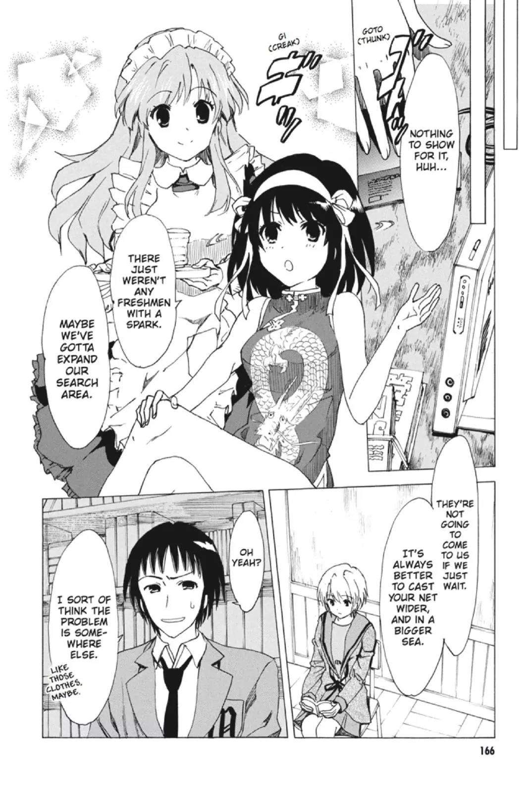 Suzumiya Haruhi no Yuuutsu Chapter 84 page 28 - Chapter 84: The Dissociation of Haruhi Suzumiya II